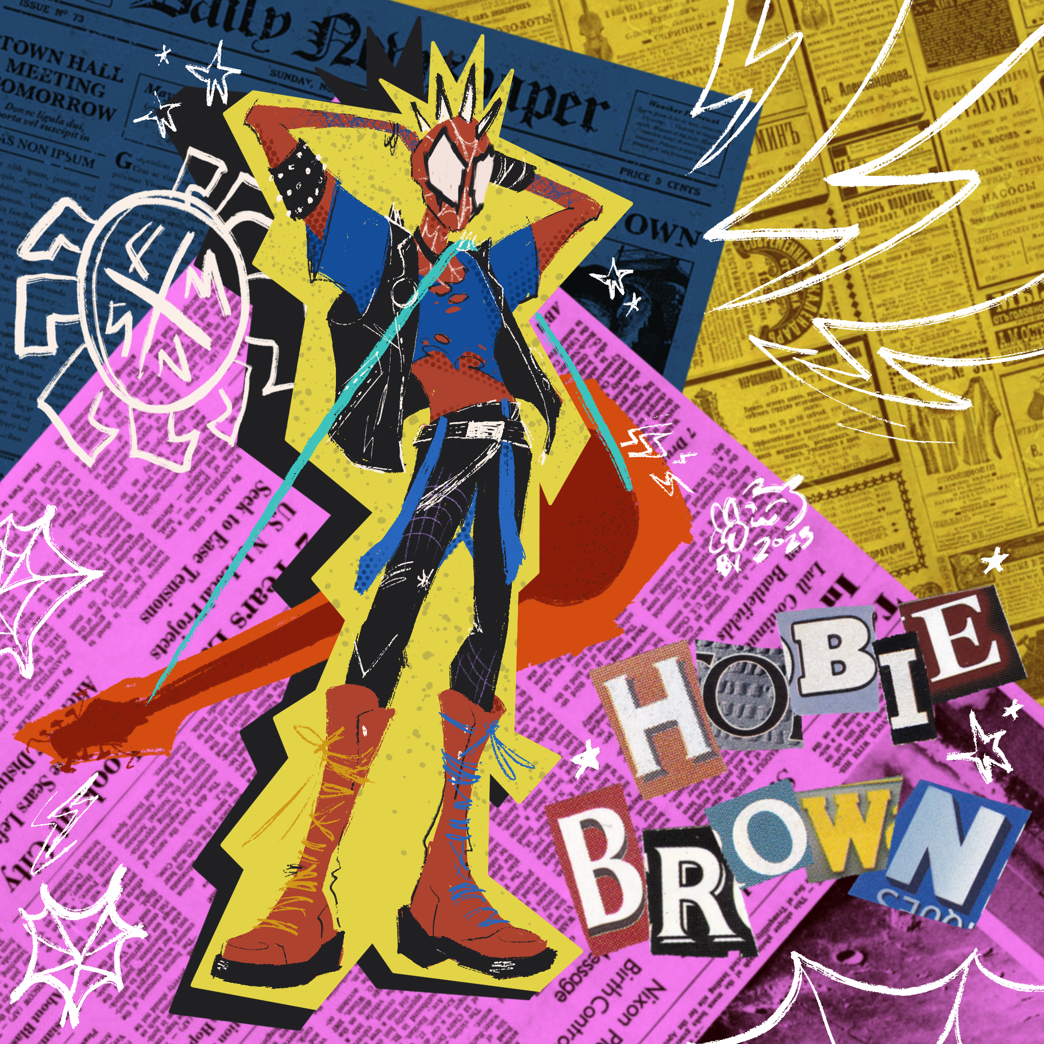 Spider-Punk illustration